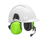 3M PELTOR CH-5 High Attenuation Headset MT73H450P3E GB, J11, Hi-Viz Green, Helmet Attach